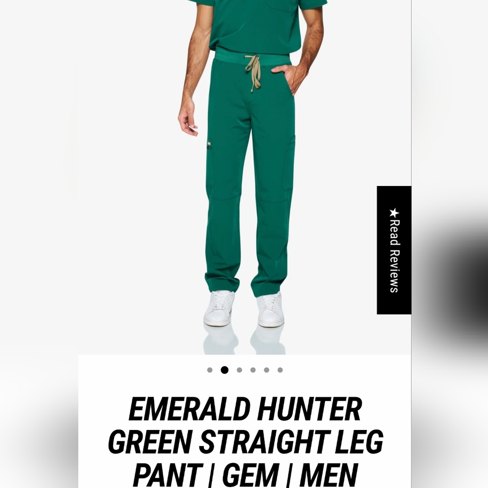 Codenxt Mens Scrub pants, size M, new with tags